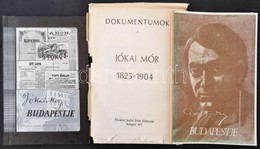 Ady Endre Budapestje, Jókai Mór Budapestje, Bp., 1977. Szabó Ervin. Csak 1000-1000 Pld.  + Dokumentumok - Jókai Mór 1825 - Non Classificati