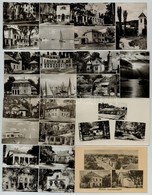 ** * 83 Db Magyar Városképes Lap A Balatonról Az 1940-es és 1950-es évekből / 83 Hungarian Town-view Postcards From Lake - Zonder Classificatie