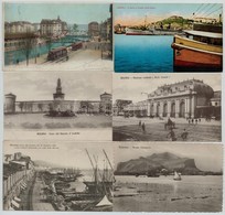 ** * 67 Db RÉGI Olasz Városképes Lap / 67 Italian Town-view Postcards - Unclassified