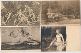 ** 57 Db RÉGI Erotikus Művészlap / 57 Pre-1945 Erotic Art Postcards - Zonder Classificatie