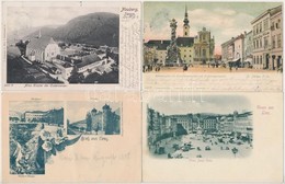 ** * 50 Db RÉGI Osztrák Városképes Lap 1905 Előttről / 50 Pre-1905 Austrian Town-view Postcards - Zonder Classificatie