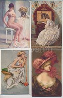 ** * 9 Db RÉGI Motívumlap: Hölgyek és Művészlapok / 9 Pre-1945 Motive Postcards: Ladies And Art - Zonder Classificatie
