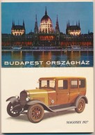 ** 4 Db MODERN Magyar Képeslapfüzet (egy Tok Nélkül) összesen 65 Lappal: Lepkék, Miniatúrák, Budapesti Országház, Automo - Unclassified