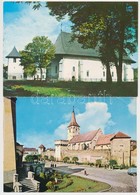 ** * 50 Db MODERN Díjjegyes Román Városképes Lap / 50 Modern Romanian Town-view Postcards, PS-cards - Non Classés