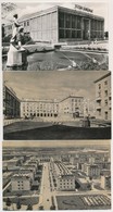 ** Dunaújváros, Dunapentele, Sztálinváros - 6 Db Modern Városképes Lap / 6 Modern Town-view Postcards - Unclassified