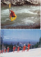 ** 4 Db MODERN Sport Motívumlap / 4 Modern Sport Motive Postcards - Non Classificati