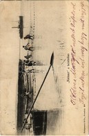 T2/T3 1907 Balaton, Halászat, Háló Behúzása. Kampmann & Co. (EK) - Zonder Classificatie