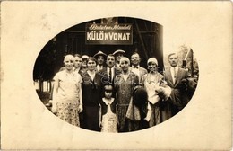 T2 1927 Balatonalmádi, Vasútállomás, Különvonat. Photo - Zonder Classificatie