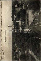 T2/T3 1922 Battonya, Látkép, Szerb Ortodox Templom. Kiadja Özv. Orbán Ferencné (EK) - Zonder Classificatie