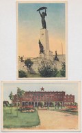 * Budapest, Rákosi Mátyás Kultúrház és Szabadság Szobor - 2 Db Modern Képeslap / 2 Modern Postcards - Zonder Classificatie