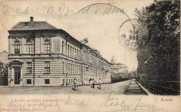 T2/T3 1903 Arad, Polgári Leányiskola. Kerpel Izsó Kiadása / Girl School (EK) - Zonder Classificatie