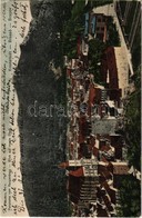T2/T3 1908 Brassó, Kronstadt, Brasov; Látkép A Bácsélről / Panorama Von Raupenberg / General View - Zonder Classificatie