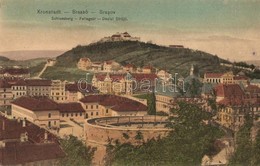 T2 1919 Brassó, Kronstadt, Brasov; Fellegvár / Schlossberg / Dealul Strajii / Castle Hill - Zonder Classificatie