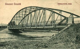 T3 Élesd, Alesd; Sebes-Körös Hídja. W. L. 287. / Crisul Repede River Bridge (kis Sarokhiány / Small Corner Shortage) - Zonder Classificatie