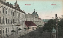T2/T3 1909 Kolozsvár, Cluj; Emke Tér, Hirdetőoszlop. Újhelyi és Boros Kiadása / Square, Advertising Column  (EK) - Non Classificati