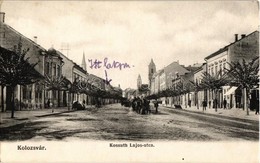 T2 Kolozsvár, Cluj; Kossuth Lajos Utca. Kiadja Schuster Emil / Street View - Zonder Classificatie