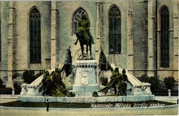 ** T1 Kolozsvár, Cluj; Mátyás Király Szobor / Statue Of Matthias Corvinus - Zonder Classificatie