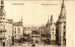 ** T1 Kolozsvár, Cluj; Szamoshíd Környéke, Baktay üzlete / Bridge, Street, Shops - Zonder Classificatie