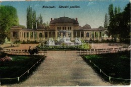 T2/T3 Kolozsvár, Cluj; Sétatéri Pavilon, Szökőkút / Park Pavilion, Fountain - Zonder Classificatie