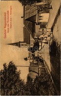 T3 1907 Nagyszeben, Hermannstadt, Sibiu; Templom Utca, Román Ortodox Templom. W. L. (?) No. 64. / Kirchengasse / Church  - Zonder Classificatie