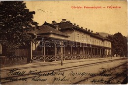 T2/T3 1908 Petrozsény, Petrosani;  Pályaudvar, Vasútállomás. W. L. 1693. / Bahnhof / Railway Station (EK) - Zonder Classificatie
