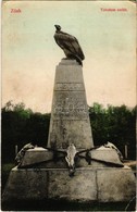 T2/T3 1914 Zilah, Zalau; Tuhutum Emlékmű. Kiadja Seres Samu / Monument (EK) - Zonder Classificatie