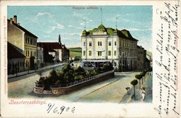T2/T3 1904 Besztercebánya, Banská Bystrica; Hungária Szálloda. Machold F. Kiadása / Hotel (EK) - Zonder Classificatie