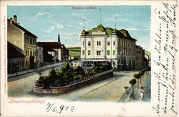 T2/T3 1904 Besztercebánya, Banská Bystrica; Hungária Szálloda. Machold F. Kiadása / Hotel (EK) - Non Classés