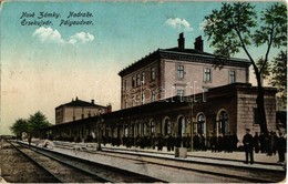 T2/T3 Érsekújvár, Nové Zámky; Nadraze / Pályaudvar, Vasútállomás / Bahnhof / Railway Station + 1938 Érsekújvár Visszatér - Ohne Zuordnung