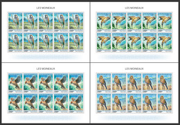 Guinea. 2019 Sparrows. (0116c)  OFFICIAL ISSUE - Sparrows