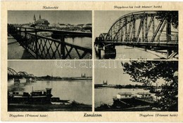 T2/T3 Komárom, Komárnó; Kisduna és Nagyduna Híd, Trianoni Határ / Bridges With Trianon Border  (EK) - Zonder Classificatie