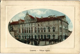 T2/T3 1911 Losonc, Lucenec; Városi Vigadó. Kiadja Kármán / Concert Hall, Redoute Hotel (EK) - Zonder Classificatie
