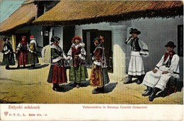 ** T1/T2 Dályok, Dubosevica (Darázs, Draz); Sokácok / Volkstrachten In Baranya / Sokci /  Croatian Folklore - Unclassified