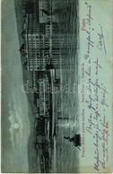 T3 1899 Fiume, Rijeka; Palazzo Adria E Governo Maritimo / Adria Palast U. Seebehörde / Palace, Maritime Government, Stea - Non Classés