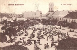 T2 Szabadka, Subotica; Fő Tér, Piac / Main Street, Market - Non Classés