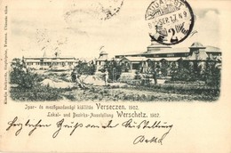 T2 1902 Versec, Werschetz, Vrsac; Ipar és Mezőgazdasági Kiállítás. Daikovits Fényképész Kiadása / Lokal- Und Bezirks-Aus - Zonder Classificatie