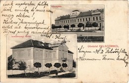 * T2/T3 1911 Felsőőr, Oberwart; Községháza, Járásbírósági épület / Town Hall, District Court (Rb) - Non Classificati