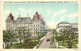 * T2 Albany, New York; State Capitol, Governor Alfred E. Smith State Office Building And Education Buildings - Non Classés