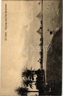 ** T1/T2 Cairo, Le Caire; Paysage Pres Les Pyramides / Pyramids - Unclassified