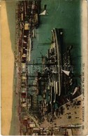 T2/T3 Marseille, Vue Generale Du Vieux Port / Old Port With Ships - Non Classificati