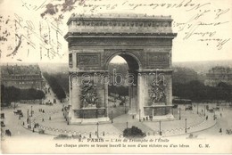 T2/T3 Paris, Arc De Triomphe De L'Etoile / Triumph Arch (EK) - Zonder Classificatie