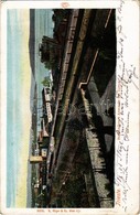 T2/T3 1903 Trieste, Trieszt, Trst; San Andrea E Arsenale Del Lloyd / Railway Line, Austrian Lloyd Shipyard And Repair Wo - Non Classificati