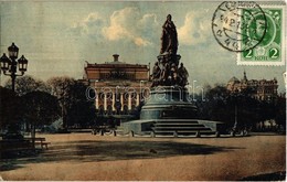 * T2/T3 Sankt-Peterburg, Saint Petersburg, St. Petersbourg; Monument De L'impératrice Catherine II / Catherine II Empres - Non Classés