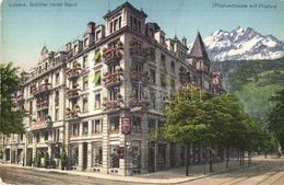 * T2 Lucerne, Luzern; Schiller Hotel Grani, Pilatustrasse Mit Pilatus - Ohne Zuordnung