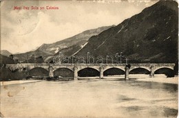 T2/T3 Tolmin, Tolmein, Tolmino; Most Crez Soca / Isonzo Bridge (surface Damage) - Non Classés