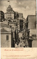 T3/T4 1901 Constantinople, Istanbul; Yuksek Kaldirim / Street View (r) - Unclassified