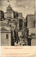 T3/T4 1901 Constantinople, Istanbul; Yuksek Kaldirim / Street View (r) - Ohne Zuordnung