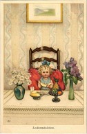 ** T1 Leckermäulchen / Children Art Postcard. M. Munk Wien Nr. 998. Litho S: S.B.P. - Non Classificati