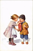 * T1/T2 Children Art Postcard. B.K.W.I. 664-6. S: K. Feiertag - Ohne Zuordnung