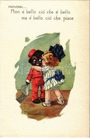 ** T1 Proverbi... / Italian Children Art Postcard. Anna & Gasparini 592-3 S: V. Castelli - Non Classificati